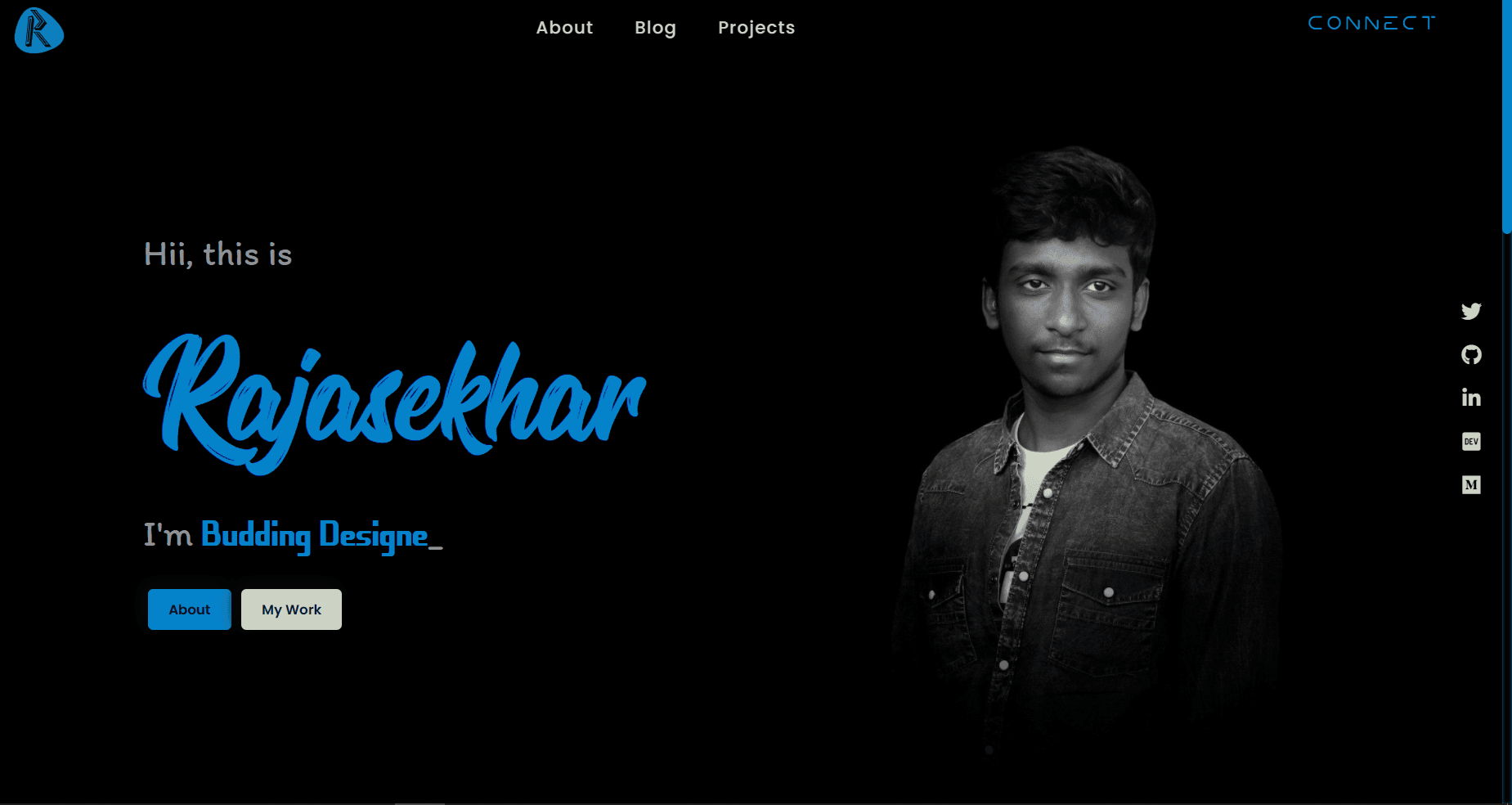 My portfolio design..!
